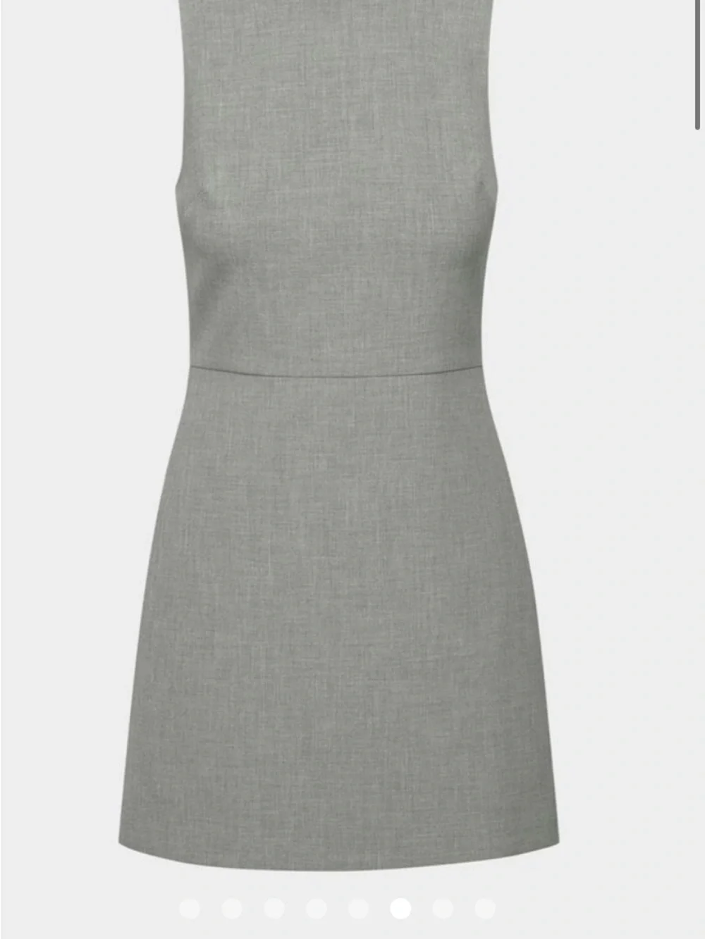 Babaton Bond Gray Sleeveless Midi Sheath Dress - Picture 6 of 8